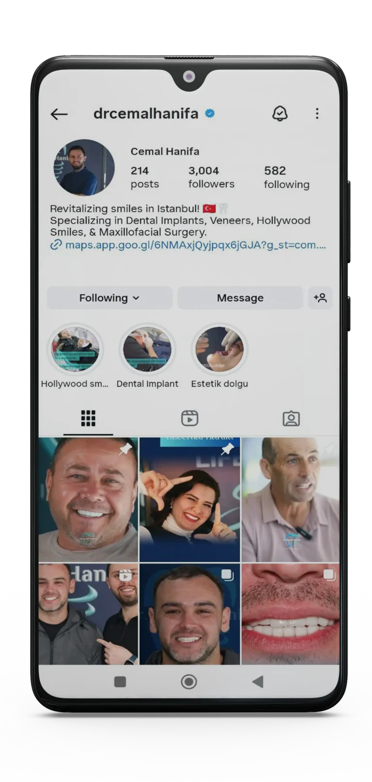 مارك ليفت شركة تصميم مواقع -شركة تسويق الكتروني - إدارة حسابات التواصل الاجتماعي dr.cemal (1)